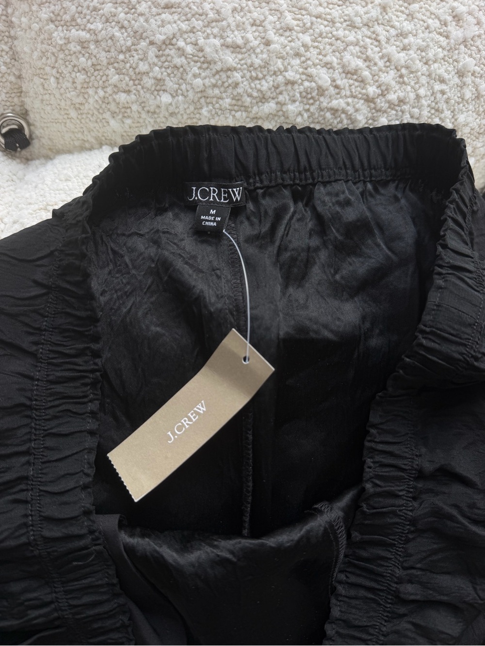 J.Crew Black Lace Trim Bermuda Shorts - Picture 11 of 11